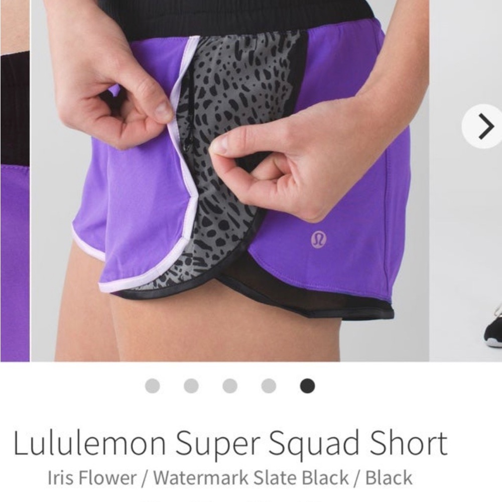 Lululemon Super Squad Shorts Size 6